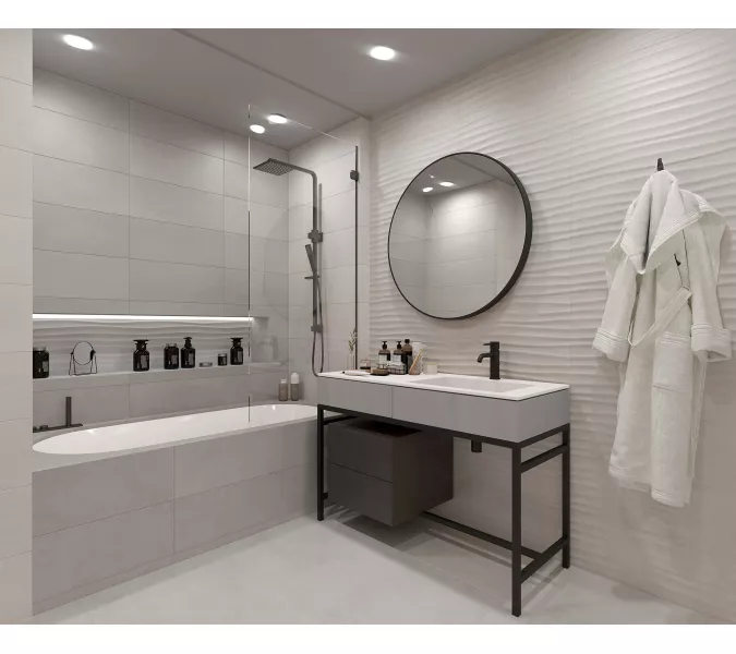 Плитка облиц. Eco Loft GT Светло-серый  60*25 (01), Выбрать цвет: Светло-серый, изображение 9