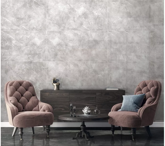 Керамогранит Lucciano_GT Серый  60x120 полир., Выбрать цвет: Серый, изображение 10