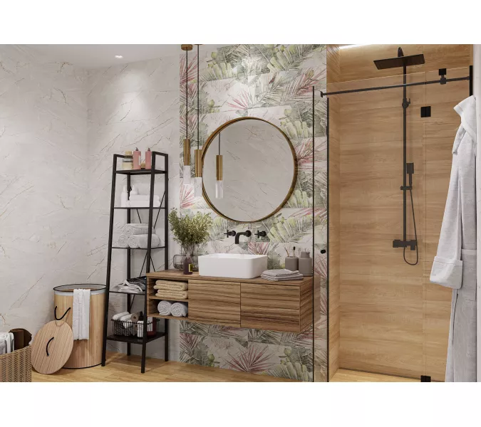 Плитка облиц. Aventura GT Серый  50*25 _тропики, Выбрать цвет: Тропики, изображение 6