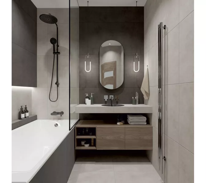 Плитка грес глаз. Stardust_GT Светло-серый  60*60/60*120 карвинг, Выбрать цвет: Светло-серый, Выбрать размер: 60х120, изображение 11