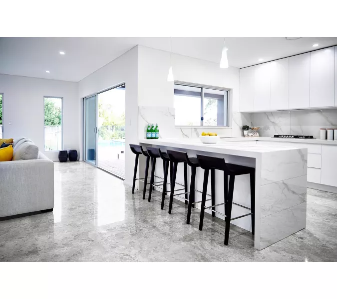 Керамогранит Monza_GT Белый  60x120 полир., изображение 13