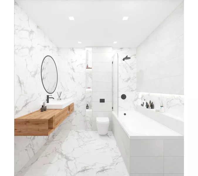 Керамогранит Victory_GT Серый 30x60, Выбрать цвет: Серый, изображение 9