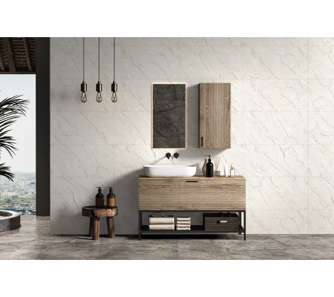 Керамогранит Celino_GT Светло-бежевый  60x120 карвинг, изображение 9