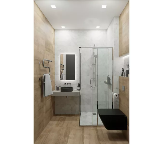 Керамогранит Rapolano_GT Светло-серый  30x60, Выбрать цвет: Светло-серый, изображение 12