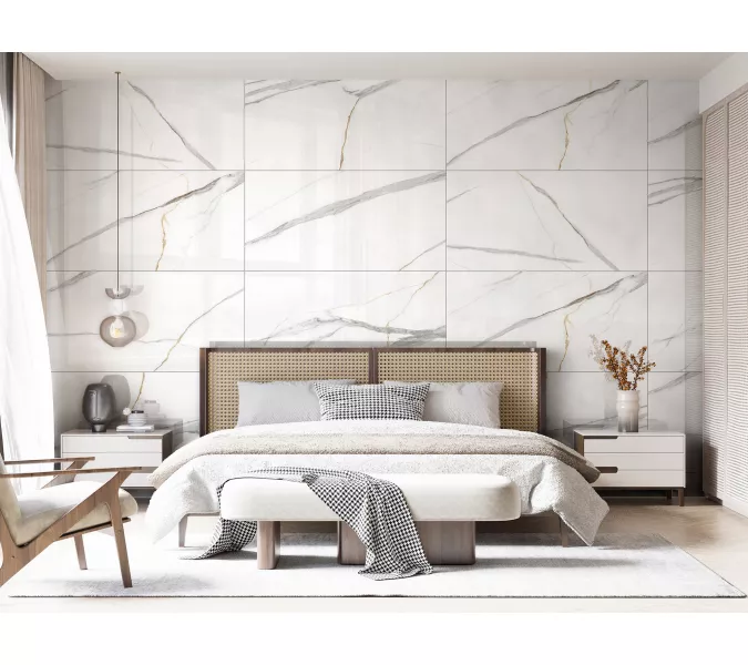 Керамогранит Angel Statuario_GT Белый 60x120 полир, изображение 13