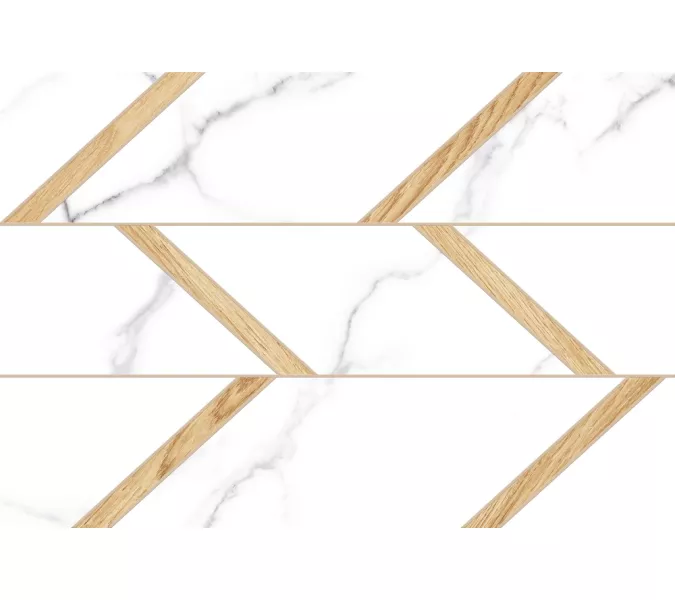 Плитка облицовочная  Vega GT Белый  40*27 _орнамент, Выбрать цвет: Белый орнамент, изображение 3