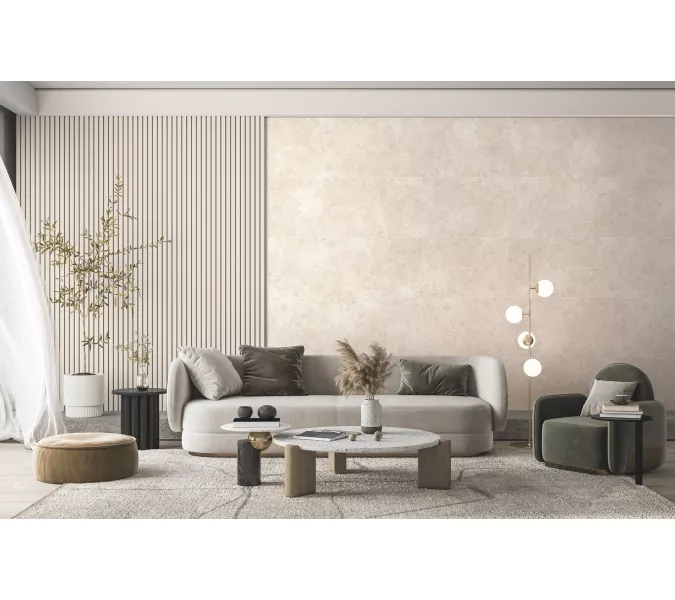 Плитка грес глаз. Onda_GT Бежевый  60*60/60*120 карвинг, Выбрать цвет: Бежевый, Выбрать размер: 60х120, изображение 8