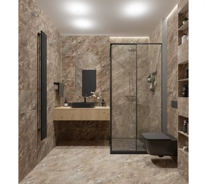 Керамогранит Thor_GT Темно-бежевый 30x60, Выбрать цвет: тёмно-бежевый, Выбрать размер: 30х60, изображение 12