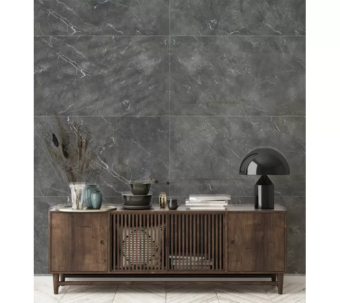 Керамогранит Lucciano_GT Темно-серый  60x120 полир., Выбрать цвет: Темно-серый, изображение 13