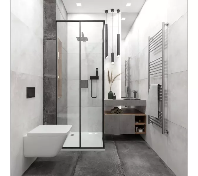 Плитка грес глаз. Forza_GT Серый 60*120 карвинг, Выбрать цвет: Серый, изображение 20