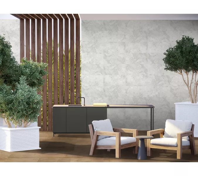 Керамогранит Rapolano_GT Светло-серый  30x60, Выбрать цвет: Светло-серый, изображение 9