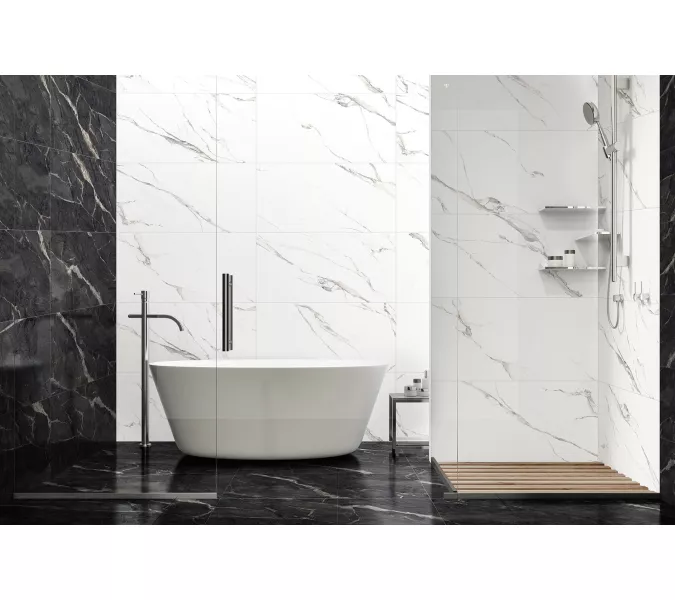 Керамогранит Camlin_GT Черный  60x120 полир., Выбрать цвет: Черный, Выбрать размер: 60х120, изображение 15