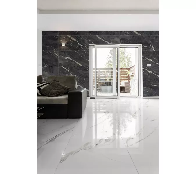 Керамогранит Camlin_GT Черный  60x120 полир., Выбрать цвет: Черный, Выбрать размер: 60х120, изображение 11