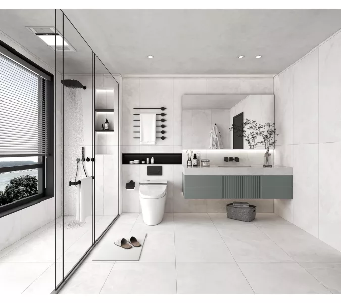 Керамогранит Escada_GT Светло-серый 60x120, Выбрать цвет: Светло-серый, изображение 8