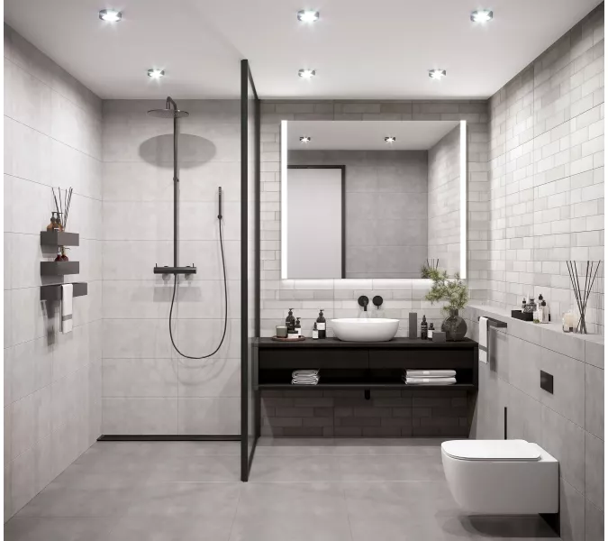 Плитка облиц. Urban GT Светло-серый 30x60, Выбрать цвет: Светло-серый, изображение 12