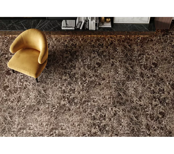 Плитка грес глаз. Imperador_GT Коричневый 60*60/60*120, Выбрать размер: 60*60, изображение 6