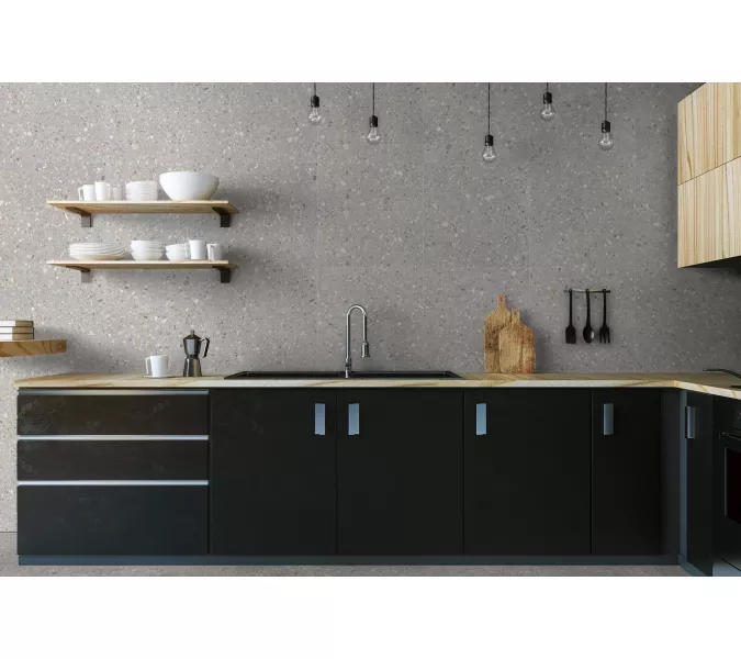 Плитка грес глаз. Saga_GT Серый 60*60, изображение 12