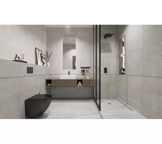 Плитка облиц. Urban GT Светло-серый 30x60 _line, Выбрать цвет: Серый LINE, изображение 8