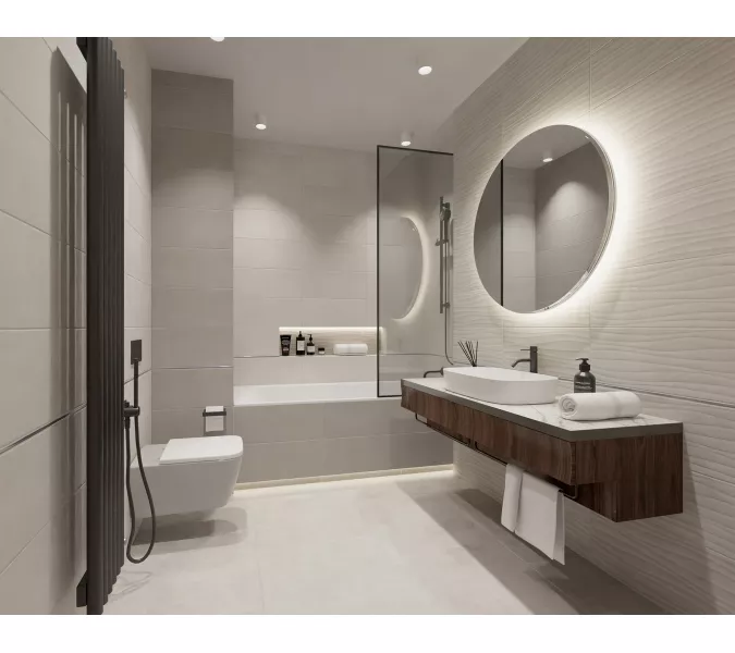 Плитка облиц. Eco Loft GT Светло-серый  60*25 (03), Выбрать цвет: Светло-серый рельеф, изображение 12