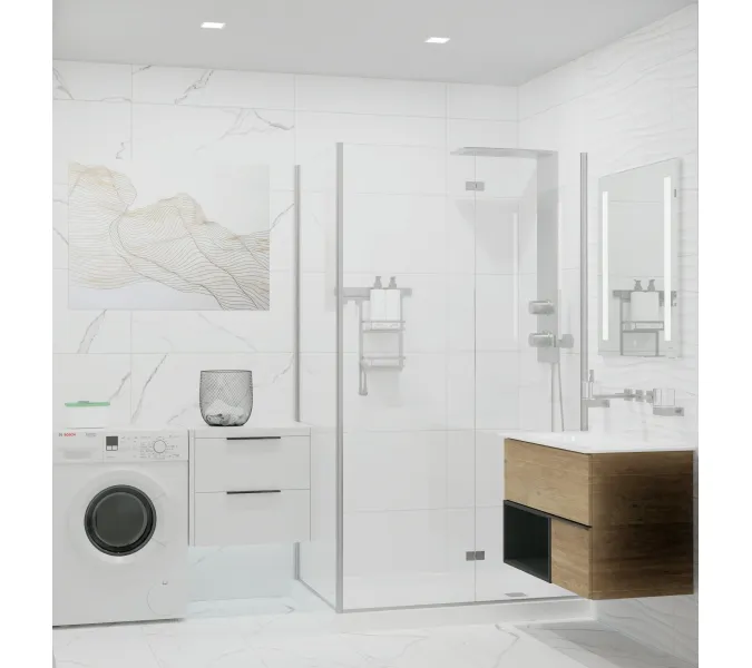 Керамогранит Princess_GT Белый  60x120 полир., Выбрать цвет: Белый полированный, Выбрать размер: 60х120, изображение 8