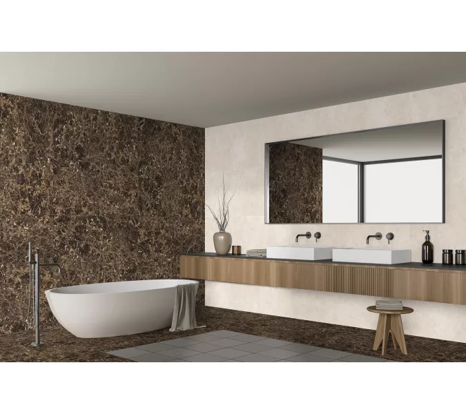 Плитка грес глаз. Imperador_GT Коричневый 60*60/60*120, Выбрать размер: 60*60, изображение 9