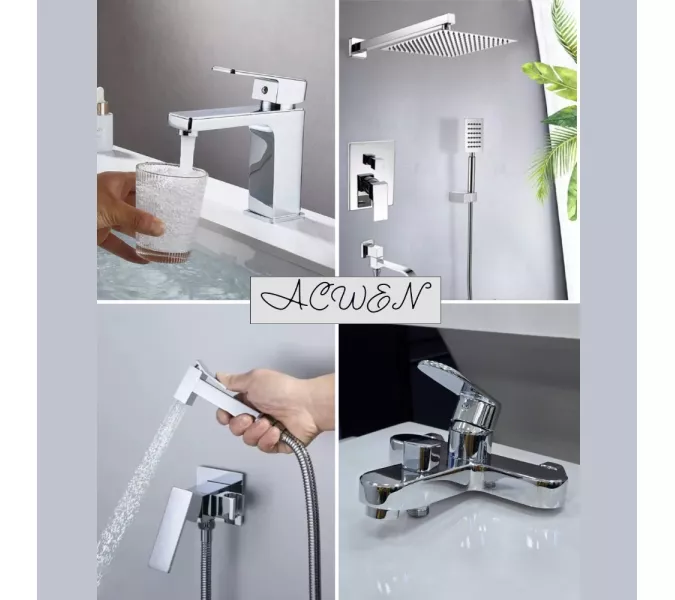 Смеситель для ванны и душа  ACWEN 80276, изображение 10