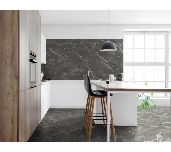 Керамогранит Oscar_GT Темно-серый 60x120, изображение 6