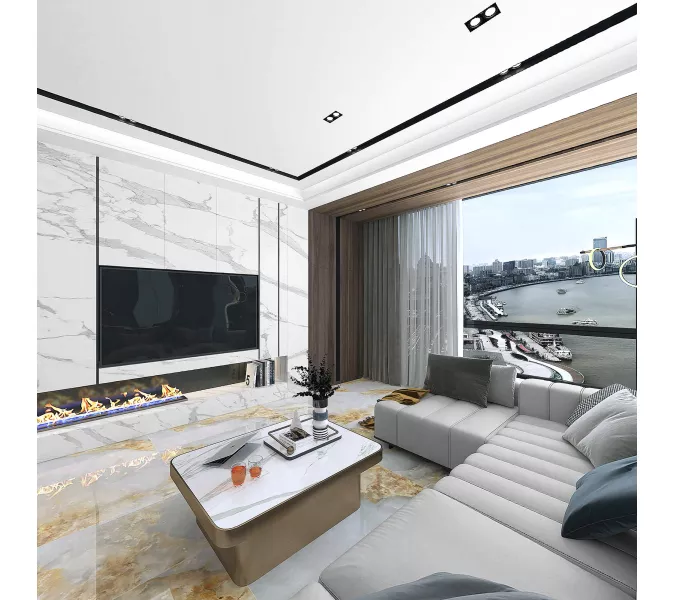 Керамогранит Cometa_GT Голубой 60x120, изображение 6