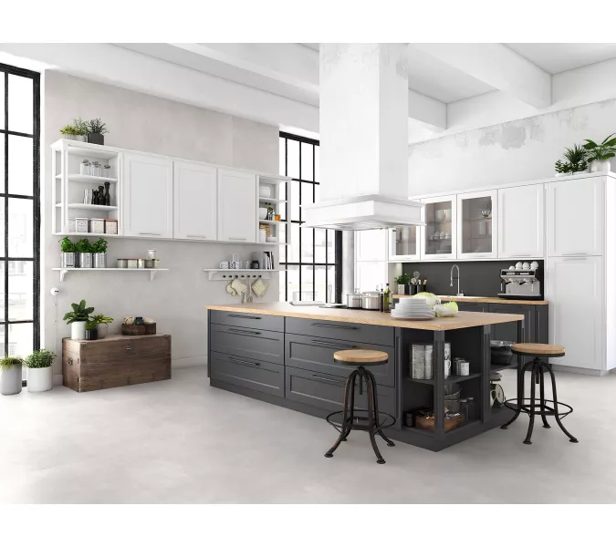 Керамогранит Cassini_GT Светло-серый 60x120, Выбрать цвет: Светло-серый, изображение 6