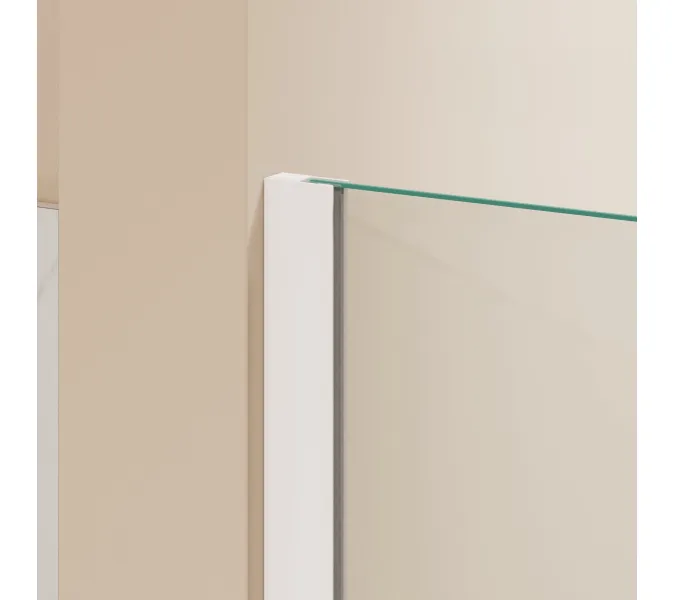 Душевая перегородка RGW WA-051W (WA-01W0 + Z-071W), Цвет стекла: прозрачное, Цвет профиля (вариация): Белый, Выбрать размер: 110, изображение 6