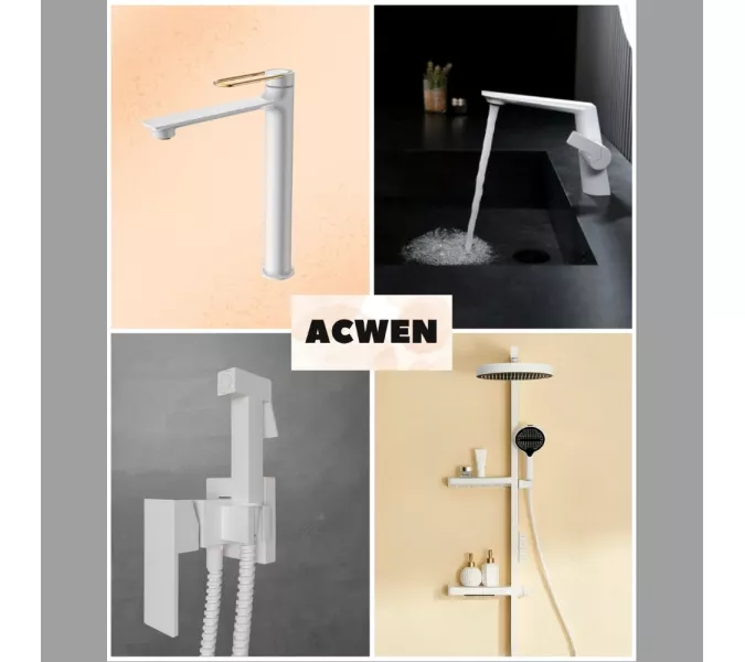 Душ гигиенический ACWEN 82216W белый матовый, Выбрать цвет: Белый матовый, изображение 11