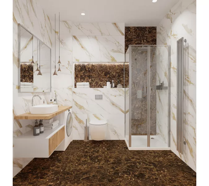 Плитка грес глаз. Imperador_GT Коричневый 60*60/60*120, Выбрать размер: 60*60, изображение 13