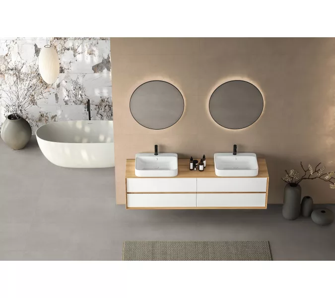 Керамогранит Laurent_GT Белый 60x120, изображение 10