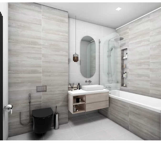 Керамогранит Antares_GT Серый 30x60, Выбрать цвет: Серый, изображение 10