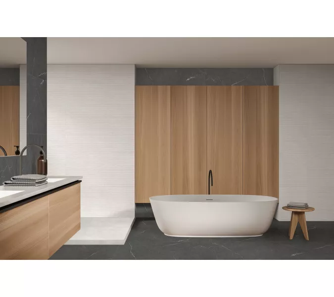 Керамогранит Lakeside_GT Черный 60x120, Выбрать цвет: Черный, изображение 12