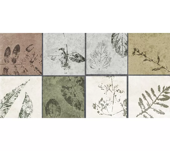 Настенная плитка Delia_GT _ 30x60 мультиколор, Выбрать цвет: Серый мультиколор