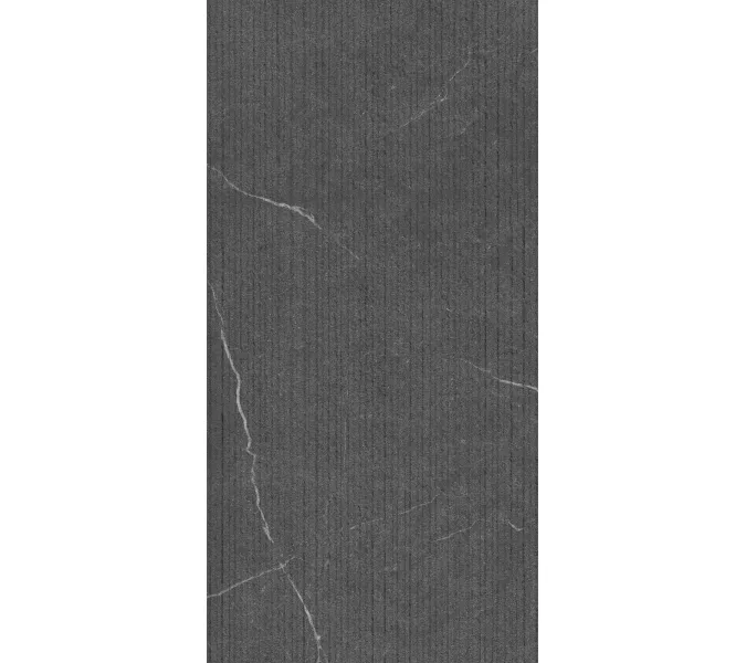 Керамогранит Lakeside_GT Черный 60x120 линии, Выбрать цвет: Черный/линии