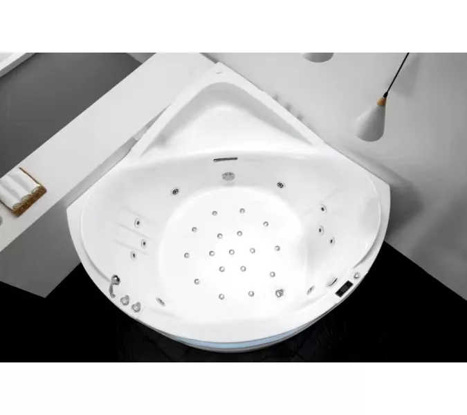 Акриловая гидромассажная ванна Gemy G9247 K  165*165, изображение 4