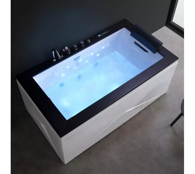 Акриловая гидромассажная ванна Gemy G9258  180*100