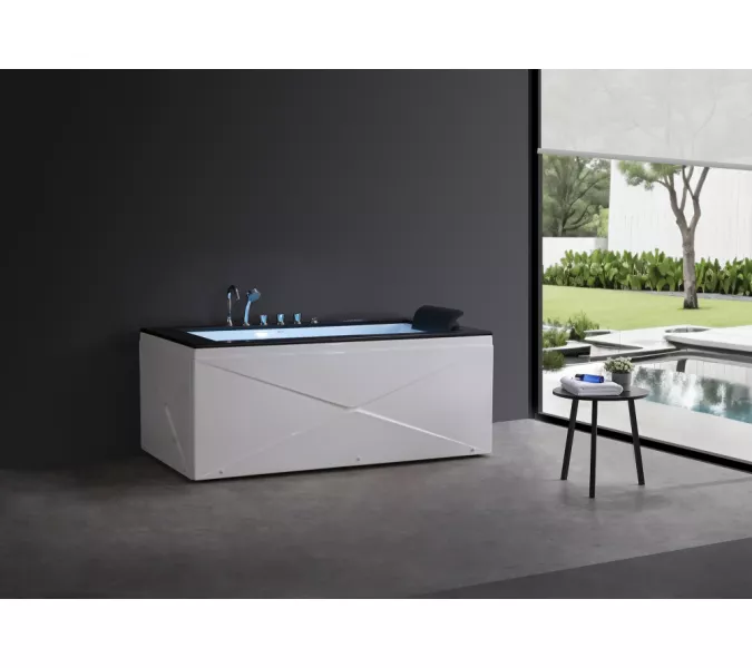 Акриловая гидромассажная ванна Gemy G9258  180*100, изображение 5