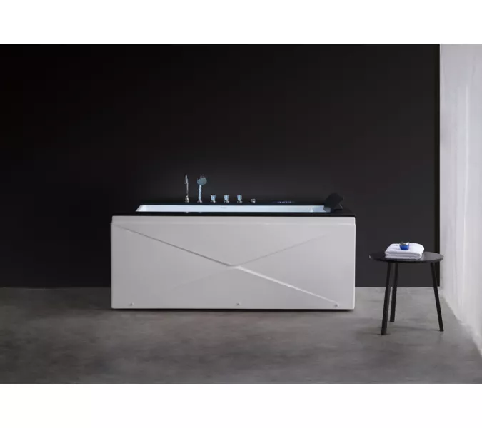 Акриловая гидромассажная ванна Gemy G9258  180*100, изображение 6