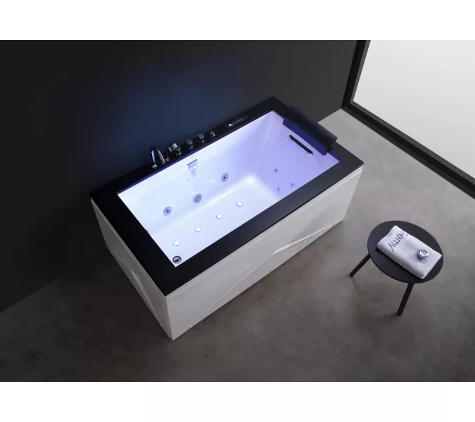 Акриловая гидромассажная ванна Gemy G9258  180*100, изображение 3