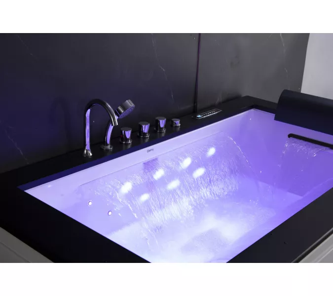 Акриловая гидромассажная ванна Gemy G9258  180*100, изображение 4