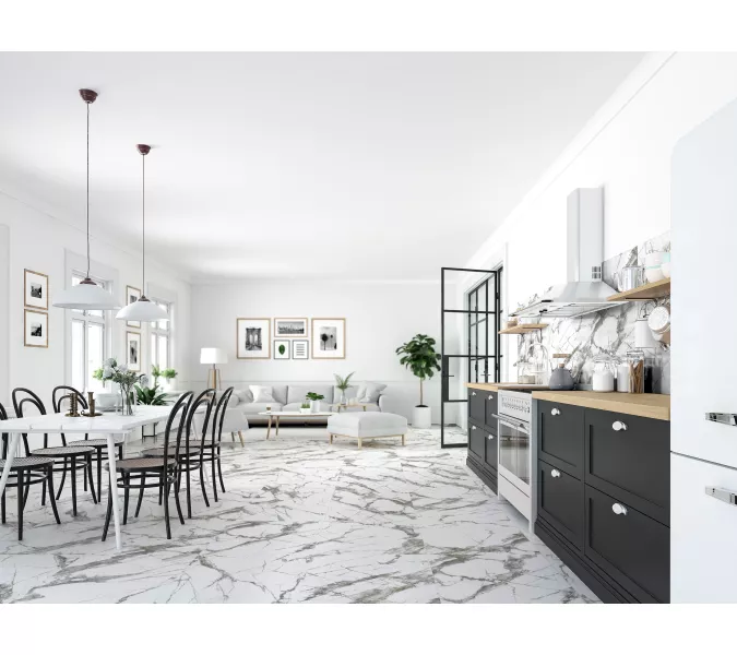 Керамогранит Everest_GT Белый 60x60, изображение 6