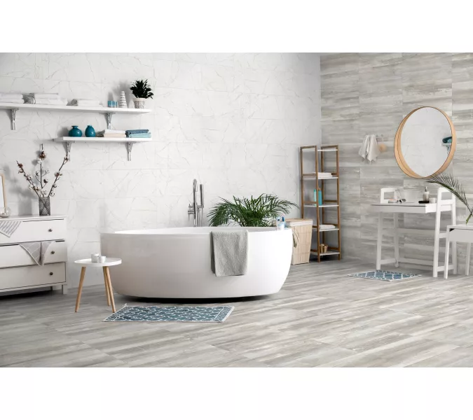 Керамогранит Antares_GT Белый 30x60, Выбрать цвет: Белый, изображение 6