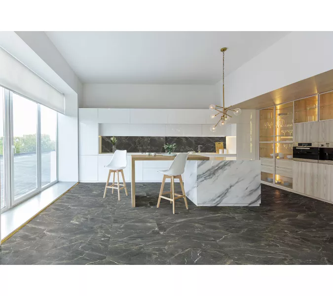 Керамогранит Fontanedo_GT Черный 60x60, изображение 6