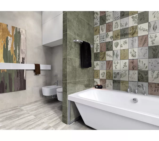 Настенная плитка Delia_GT Зеленый 30x60, Выбрать цвет: Зеленый, изображение 7