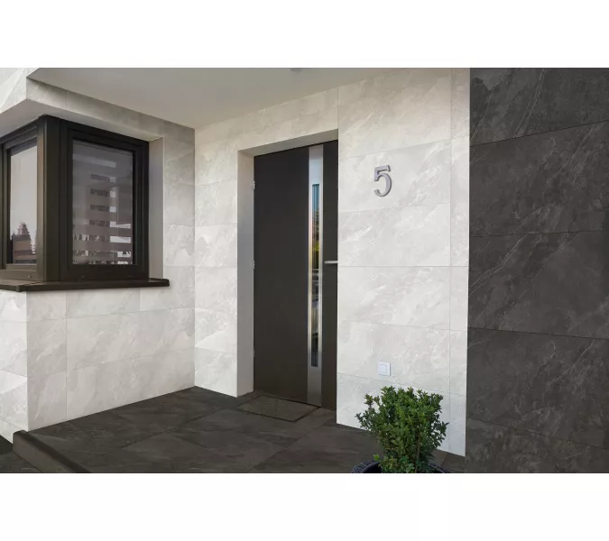 Керамогранит Newton_GT Черный 40x80, Выбрать цвет: Черный, изображение 7