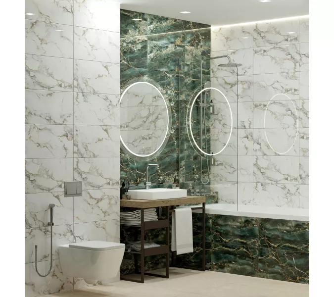 Настенная плитка Marigold_GT Зеленый 30x60, Выбрать цвет: Зеленый, изображение 8