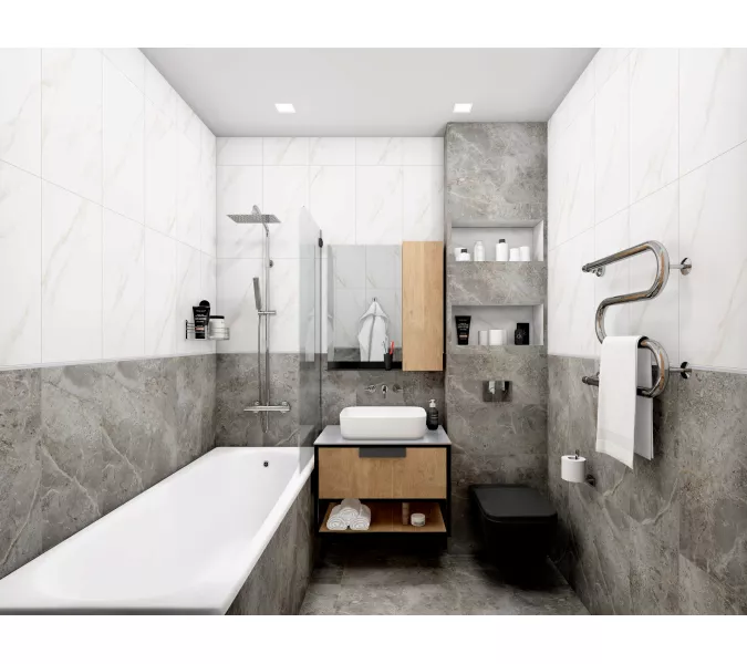 Керамогранит Melissa_GT Белый 30x60 , изображение 8